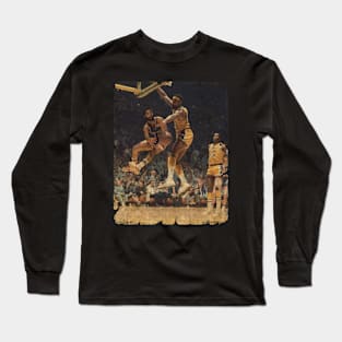 Wilt Chamberlain in Lakers Long Sleeve T-Shirt